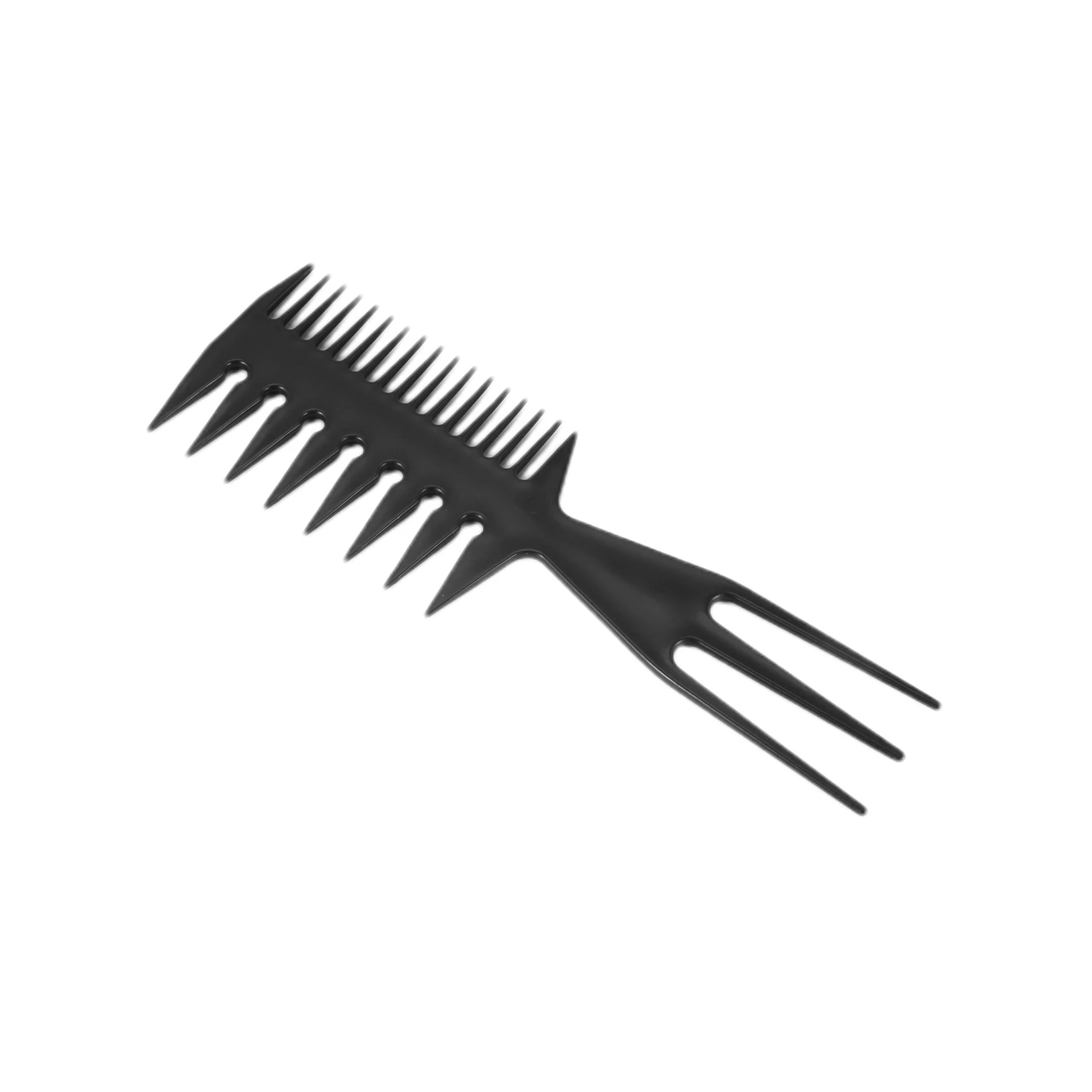 Double-Sided Wide Tooth Styling Comb Hair Fork Comb Beauty Salon Tool