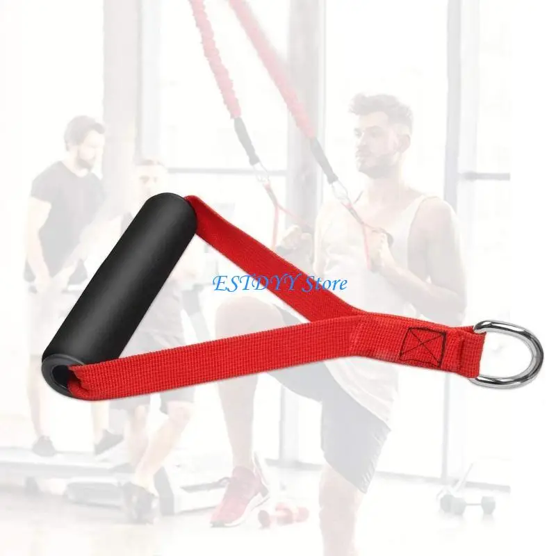 G6DE Resistance Bands Handles Comfortable Heavy Duty Foam Grips with ABS Cores