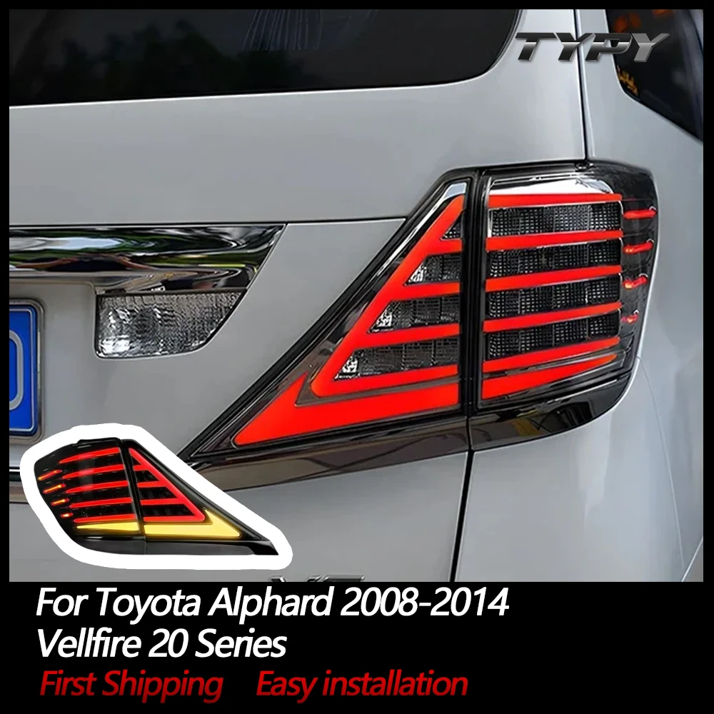 

Хорошее качество, оптовая продажа с фабрики, полностью светодиодный последовательный задний фонарь для Toyota Alphard 2008-2014/Vellfire 20 серии