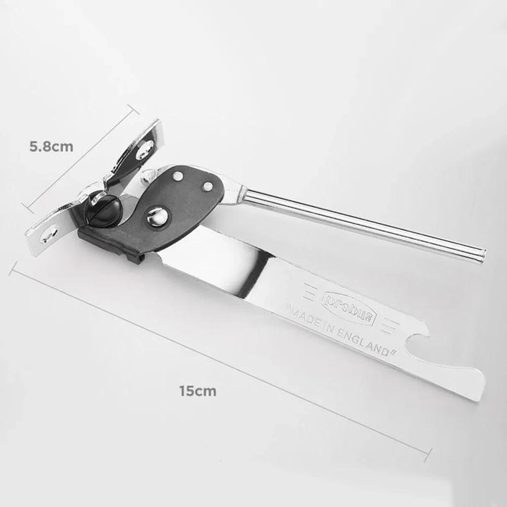 Wielofunkcyjna puszka na żywność ze stali nierdzewnej Ręczny otwieracz do butelek Słaba ręka Akcesoria kuchenne Gadżety Noże Zestaw narzędzi