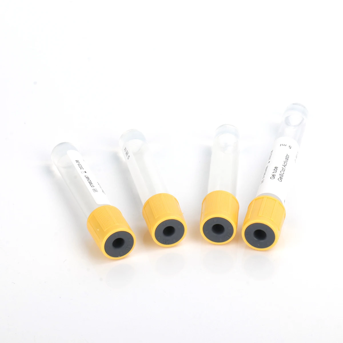 Gel and clot activator tube  Medical sterile disposable 10ml vacuum  collection tube