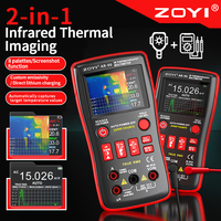 ZOYI AR-96 96x96 Thermal Imaging Camera & Multimeter 2-in-1, for Industrial/Floor Heating/Electrical Repair