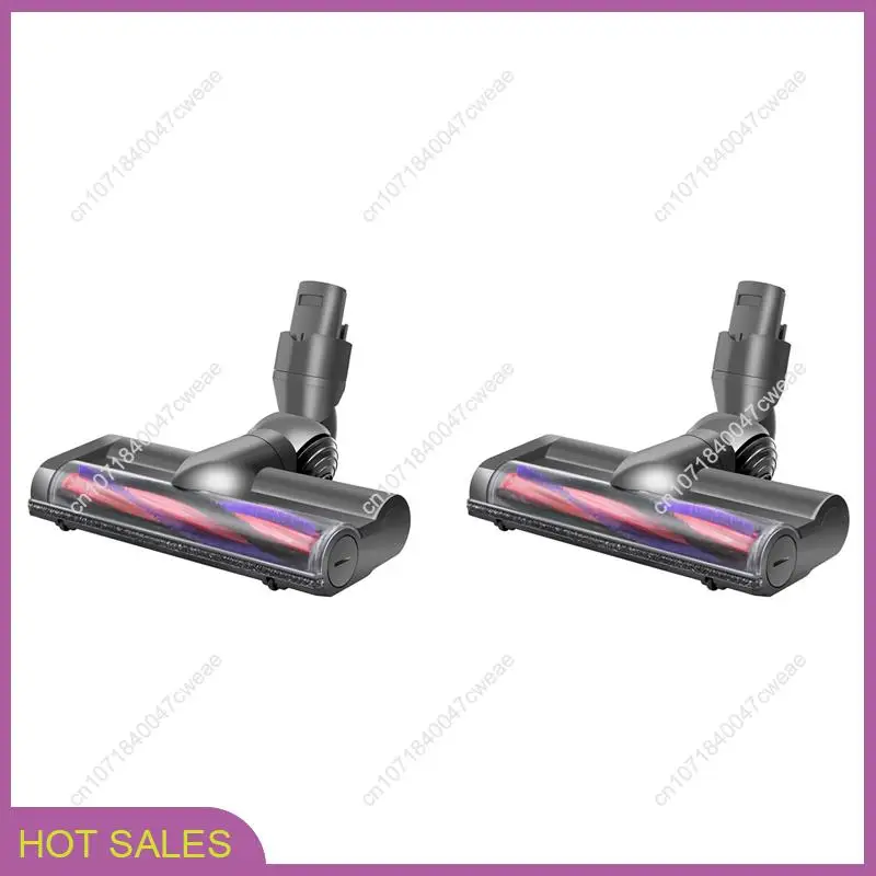

2X Turbine Brush For Dyson V6 DC58 DC59 DC62 DC72 Motor Brush High Torque Vacuum Cleaner Direct Drive Electric Head-A98U