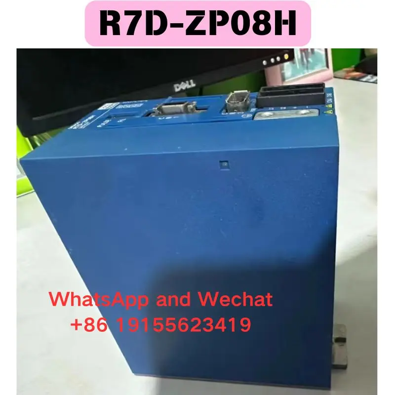 Used R7D-ZP08H Servo drive Functional test OK Fast delivery