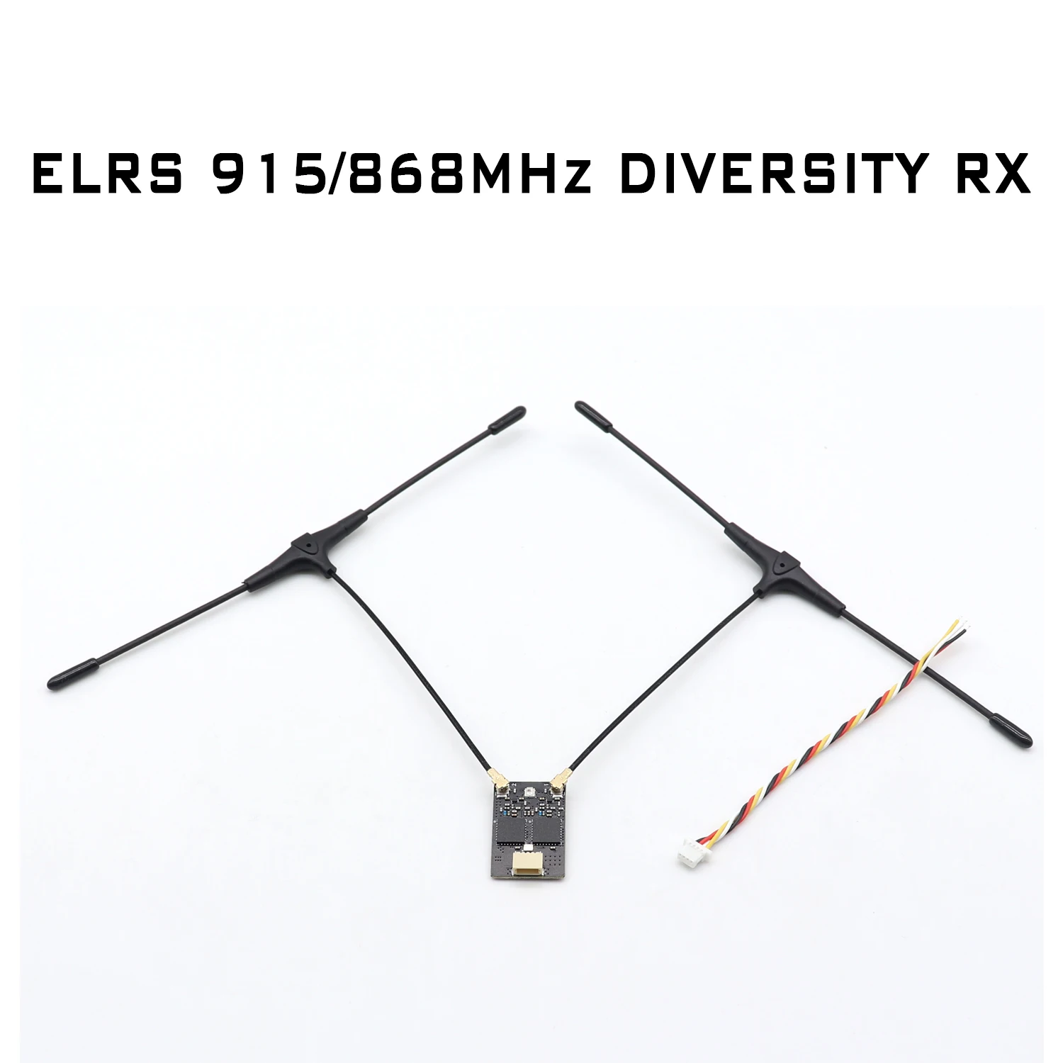 ELRS 915MHz Diversity Receiver 200Hz 50mW Built-in TCXO for FPV Freestyle Long Range Drones DIY Parts ，Support Gemini Mode