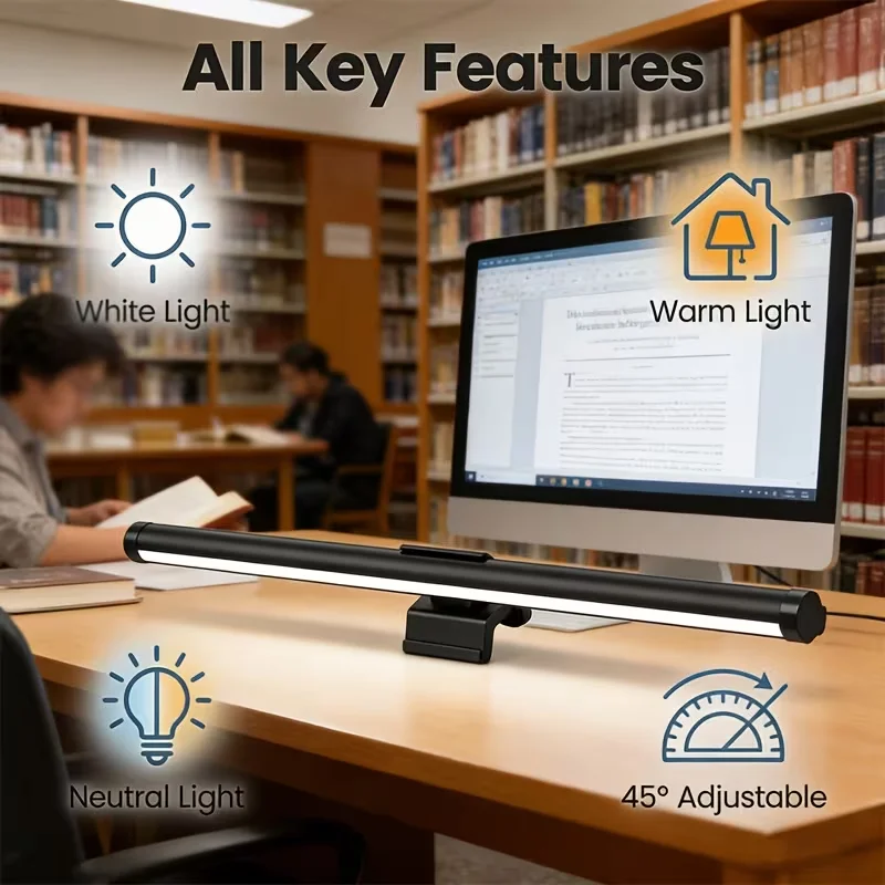 Led Gaming Light Strip - ضوء LED معلق بشاشة USB 5