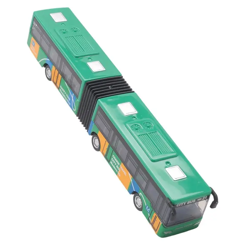 

B78B-Children's Diecast Model Vehicle Shuttle Bus Car Small Baby Pull Back