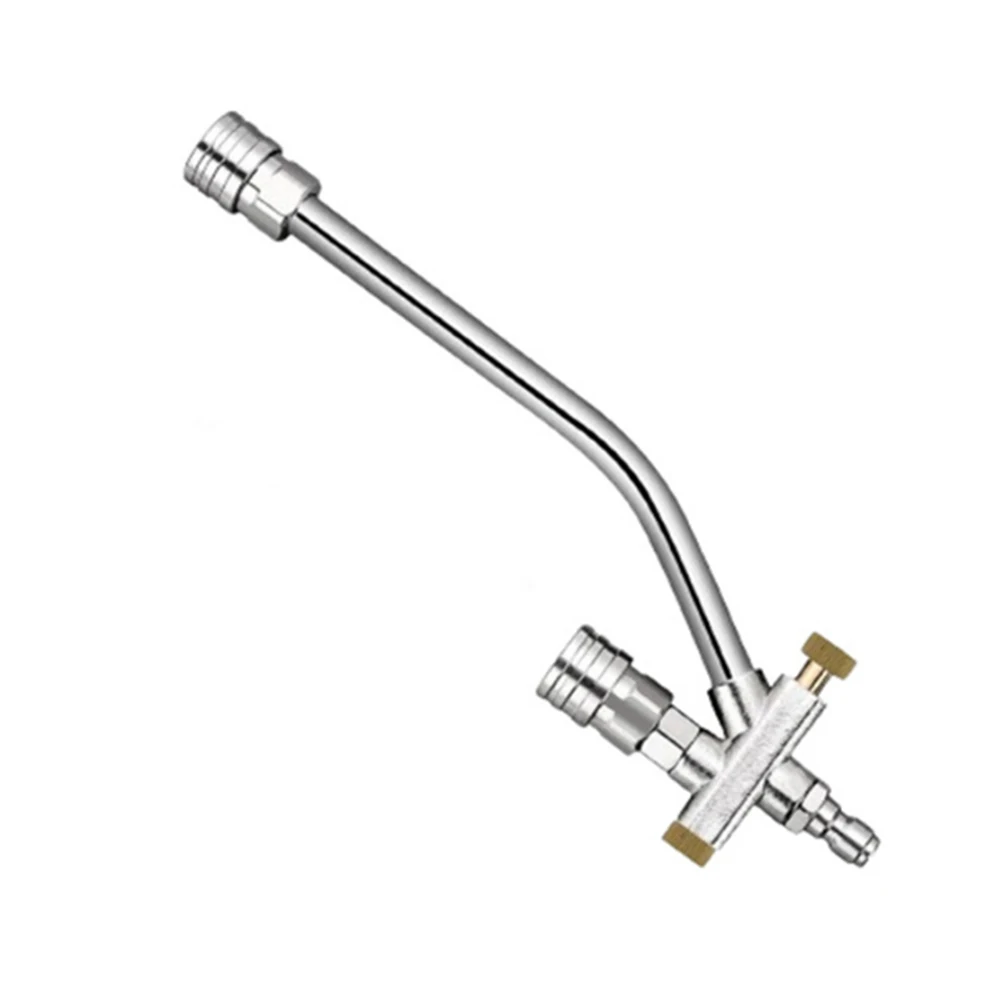 

Color silver Foam Sprayer Attachment Pressure Washer Tool Long-term Use Stainless Steel Material Versatile Cleaning Tool