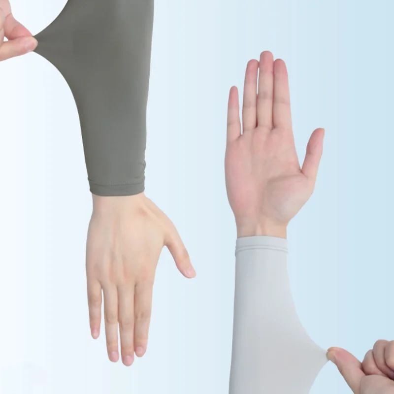 

Outdoor Arm Covers Sports Cooling Ice Skil Sun Protection Running Fishing Arm Sleeves Breathable Cycling Climbing Arm Covers