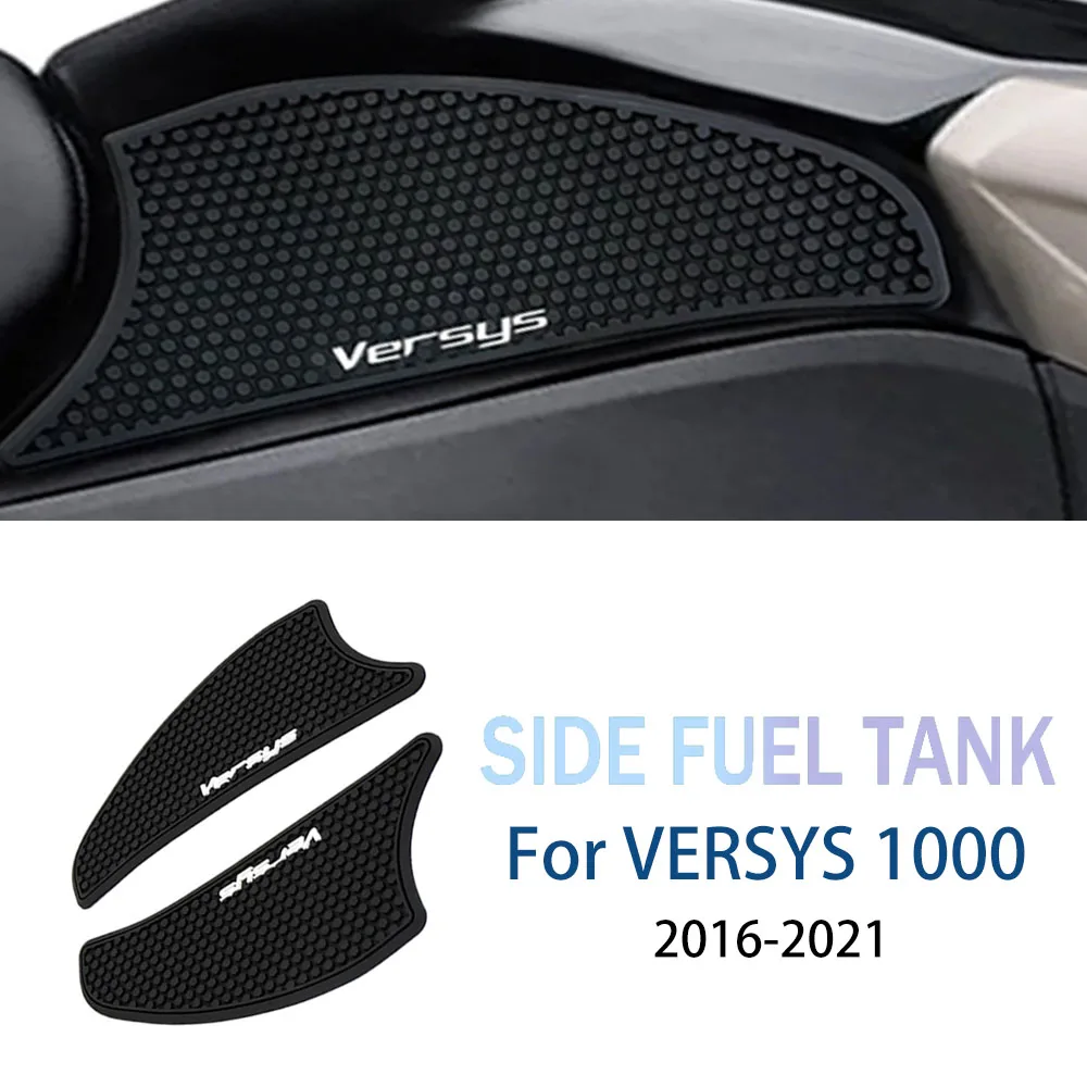 

2016 - 2021 New For Kawasaki Versys 1000 Versys1000 VERSYS 1000 NEW Motorcycle Non-slip Side Fuel Tank Stickers Waterproof Pad