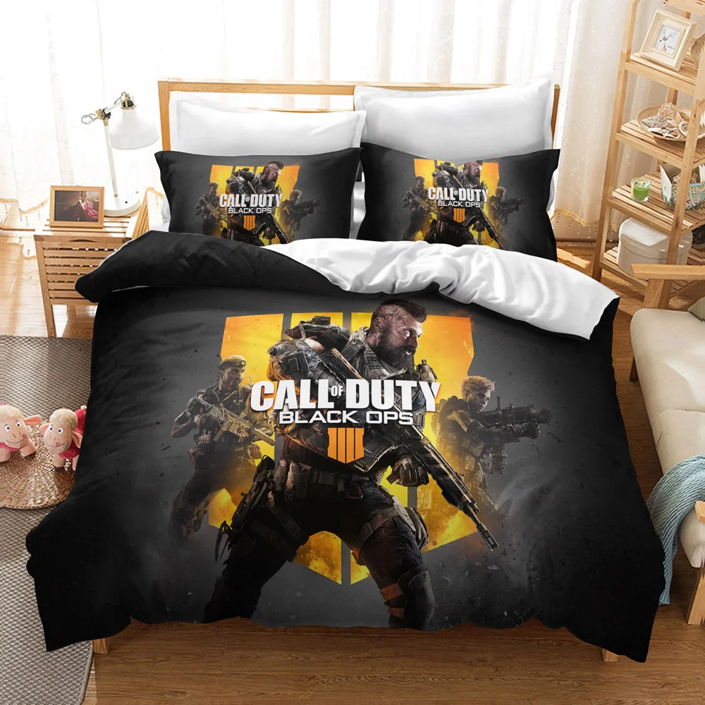 

Call Of Duty Warzone Bedding Set Single Twin Full Queen King Size Game Bed Set Aldult Boys Bedroom Duvetcover Sets 3D Print 020