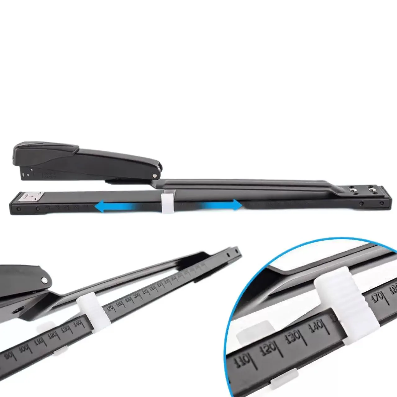 hit productExtended Arm Stapler 5927 for Center Binding, Adjustable Reach up to 20 Sheets