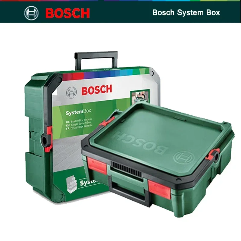 Caja de herramientas apilable Bosch System Box Set Caja de herramientas apilable multifuncional