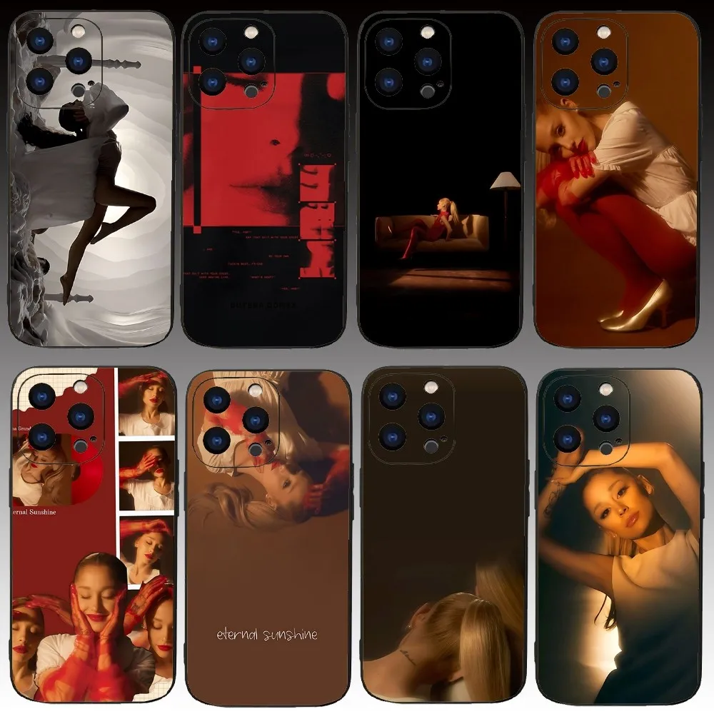 Ariana G-GrandeS-E-Eternal Sunshine Phone Case For Iphone 15 11 13 14 Pro Max 7 8 Plus X Xr Xs Max Se2020 12mini Cover Case