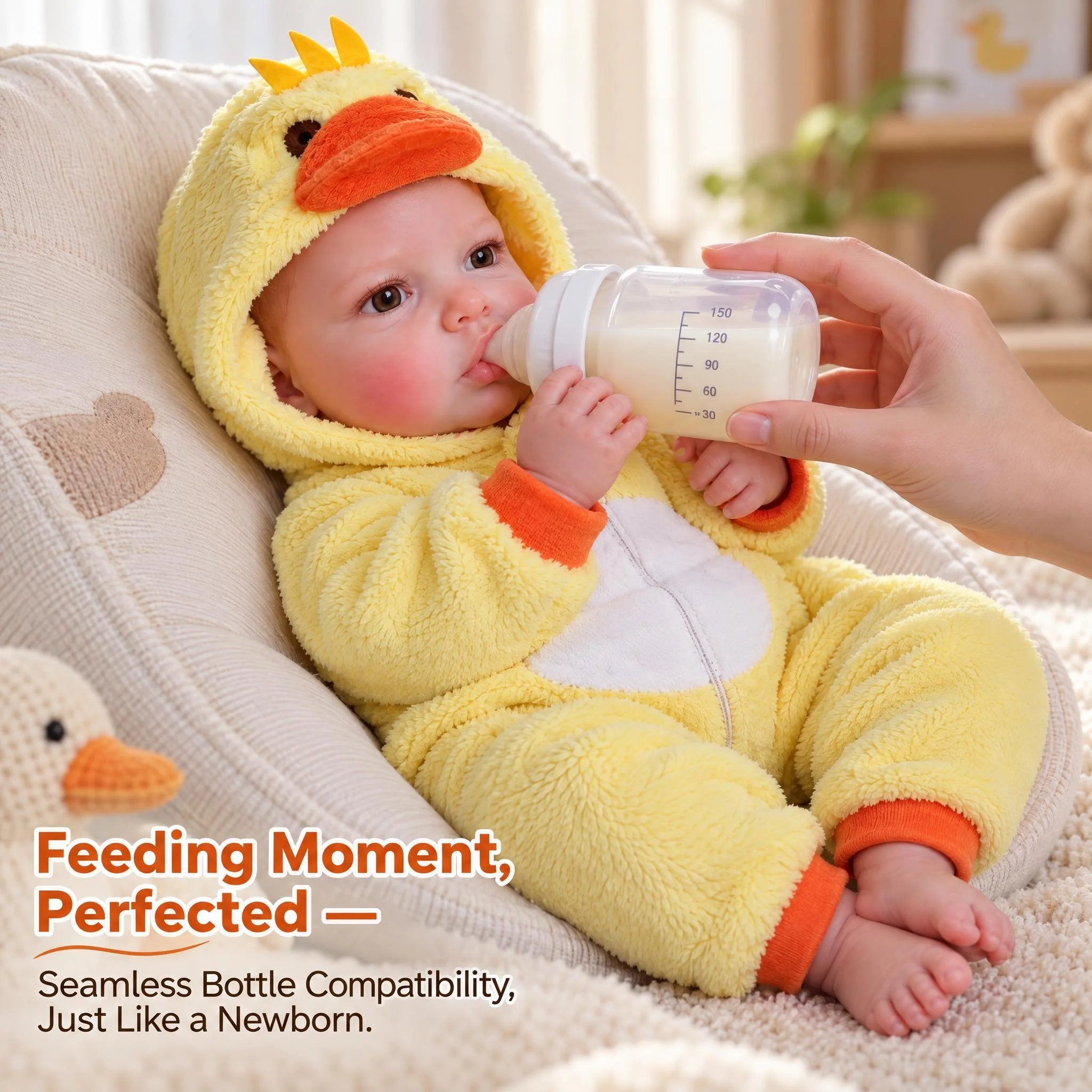 NPK 16inch Full Solid Silicone LouLou Awake Flexible Elastic Super Soft Mouth Can Open Squish Silicone Lifelike Reborn Bebe Doll