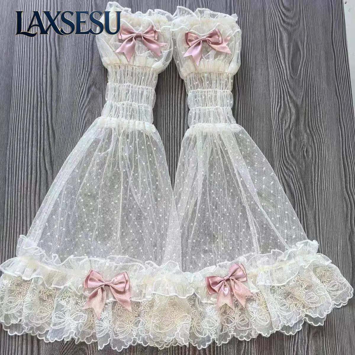 manchettes-lolita-style-japonais-accessoires-pour-filles-manches-polyvalentes-en-dentelle-avec-nœud-manchettes-de-mariage-pour-femmes