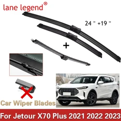 Car Wiper Blades For Jetour X70 Plus X70Plus 2021 2022 2023 Car Accessories Front & Rear Windscreen Wiper Blade Brushes Cutter