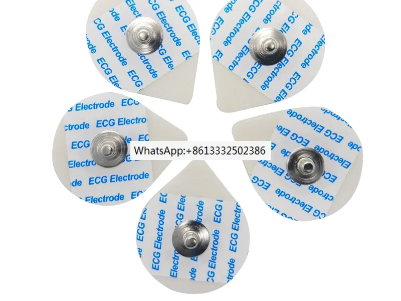 

1000Pcs/Lot Disposable Neonatal 35*44mm Foam EKG Electrode Pad Accessories