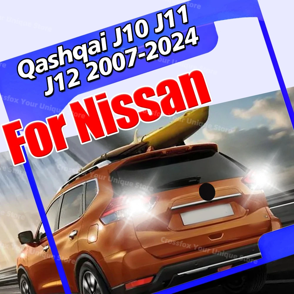 

2 шт. T10 168 W5W светодиодный светильник номерного знака для Nissan Qashqai J10 J11 J12 2007-2019 2008 2009 2010 201 2024 автоаксессуары 6000K