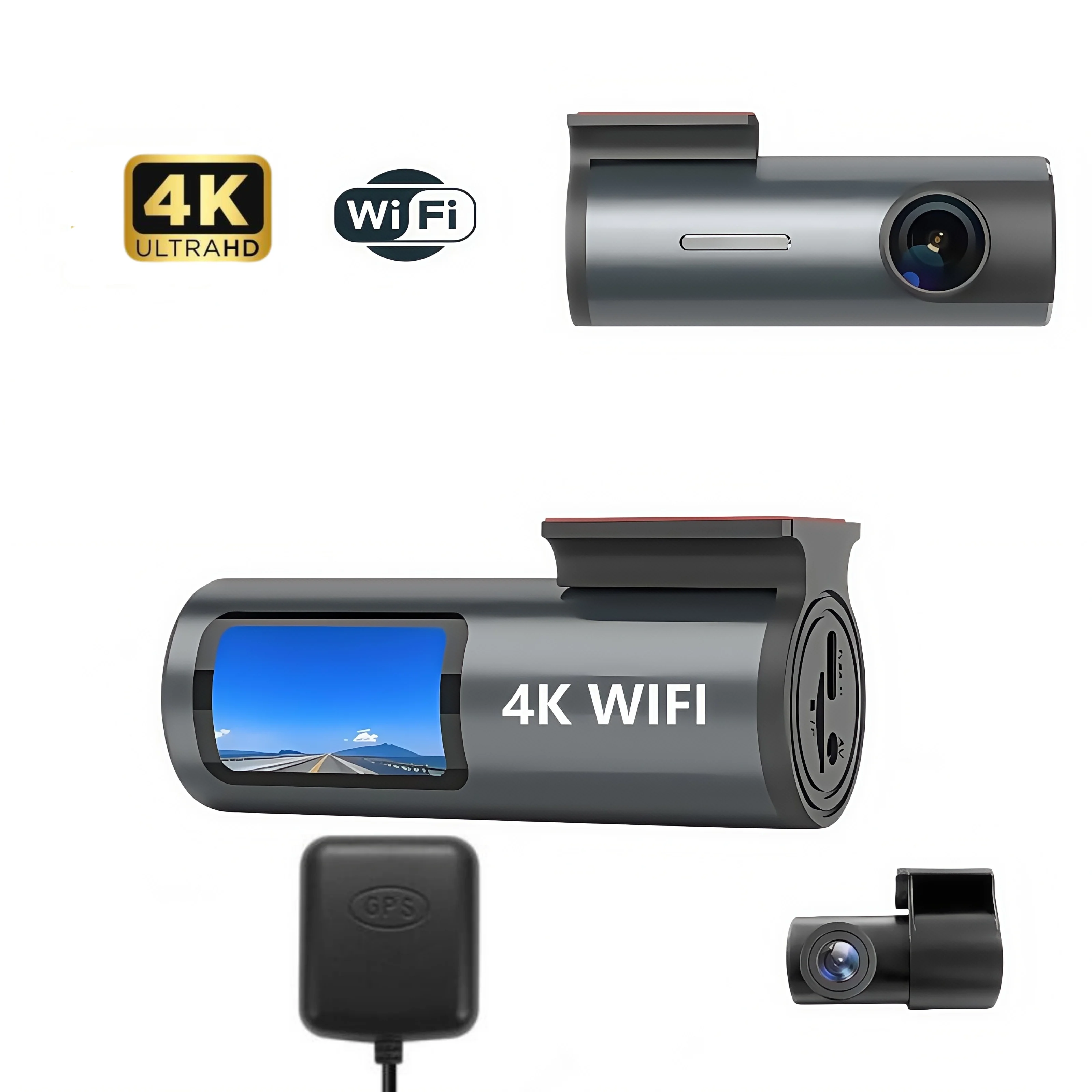 camera-de-tableau-de-bord-147-pouces-double-objectif-ultra-hd-reel-4k-dvr-pour-voiture-wifi-gps-vue-arriere-vision-nocturne-enregistreur-video-wdr-stationnement-24h