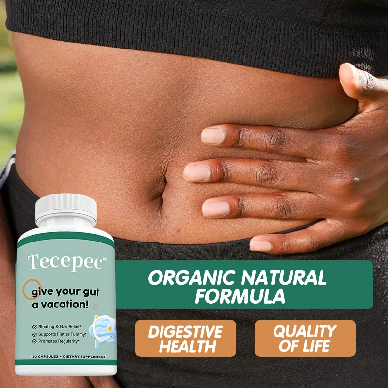 Nettoyage intestinal-Aide Digestive, Ballonnements, Immunité, Santé Gut Globale, Gestion du Poids, Complément Alimentaire