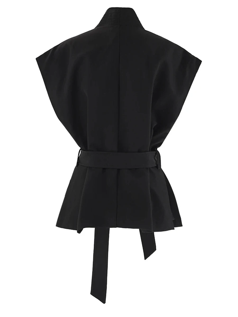 女性のためのシックなスパンコールの花のベスト,Vネックのパッチワークタンクトップ,黒い色,デザイナー,新しい,春