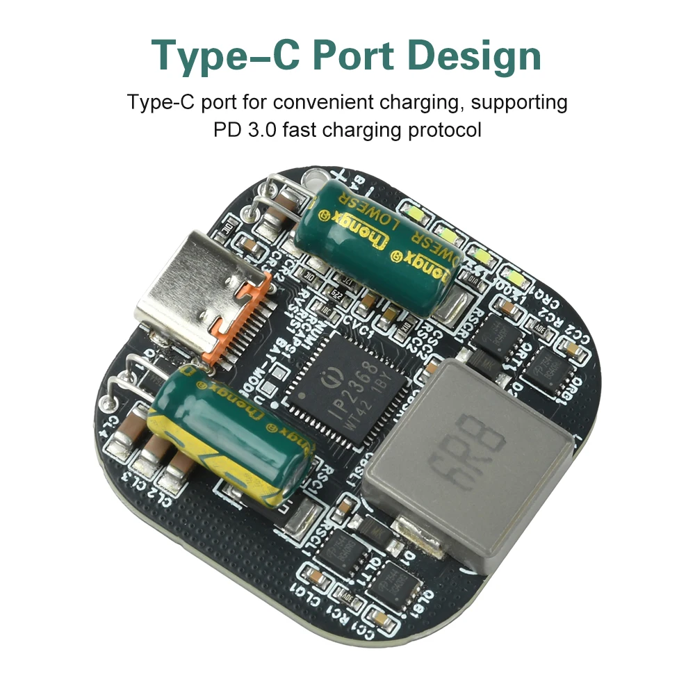 PD 100W Boost/buck Fast Charging Module Type C Interface IP2368 2-5S Bidirectional High-power Charging Discharging Module