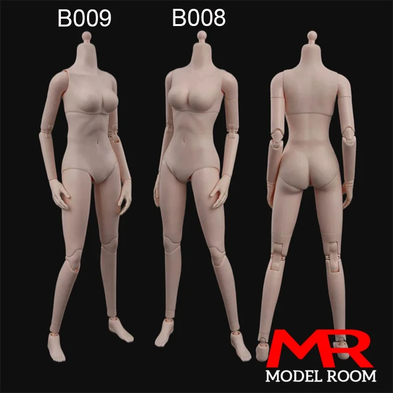 ZYTOYS ZY-B008 ZY-B009 1/6 Asiatische Weibliche Weißgelenkige Figur 12'' Kleine bis Mittlere Brustgröße Actionfigur Super Flexibler Körper Modell