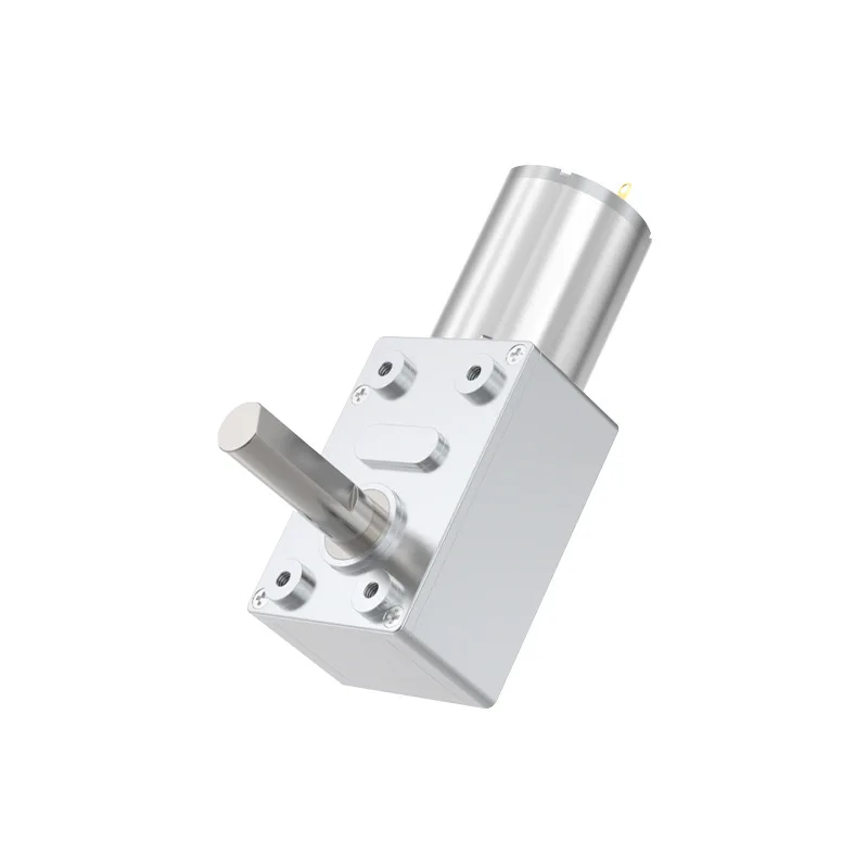 

JGY370 Worm Gear Motor DC 12V 8MM D7 Axis Gearbox Reducer 6V 24V Self-locking Reverse Gearbox Length 25MM Low Speed Micro Motor