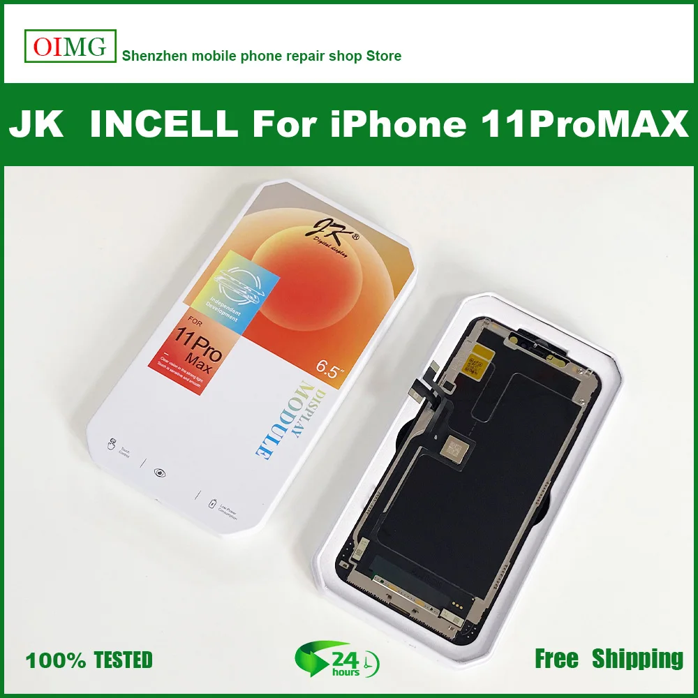 JK LCD For iPhone X OLED XS XSMAX XR TFT With 3D Touch Digitizer Assembly 11 12 12ProMax 13 LCD Screen Replacement Display