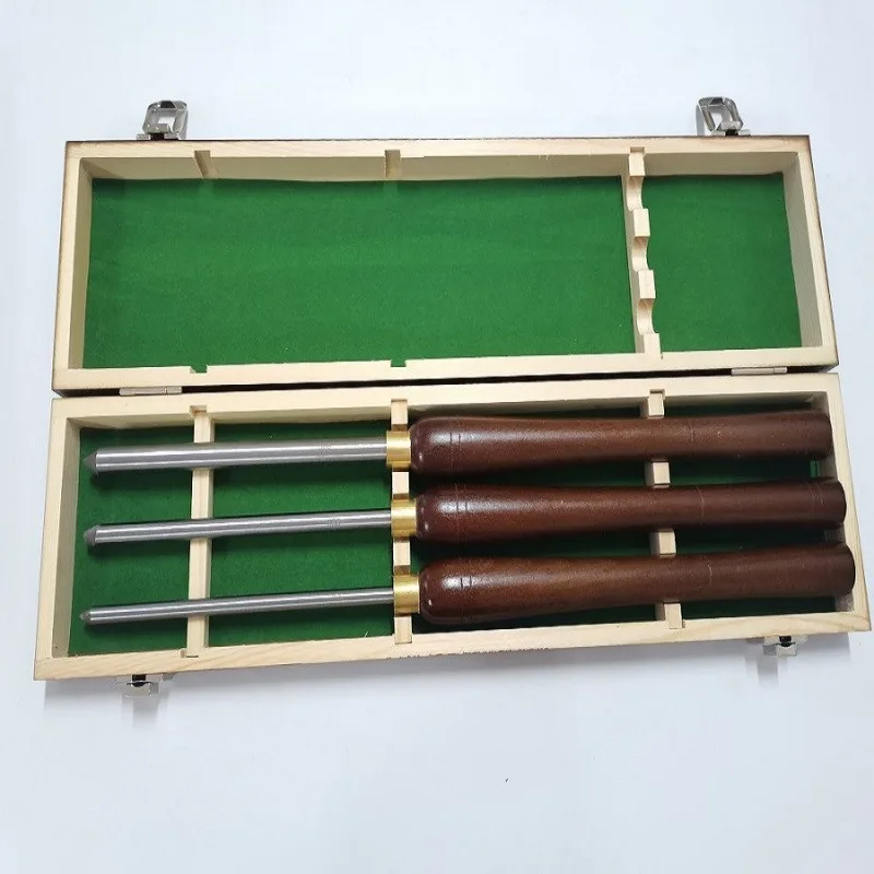 3-Piece Set, Long Red Handle, High-speed Steel Cart Wood Knife Set, Processing, Front Steel Knife,  , Woodworking