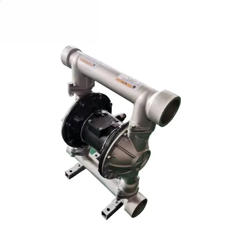 

High-Power Pneumatic Diaphragm Pump, Plastic and Metal Construction, 5m Cable, High Pressure Liquid Transfer for Industrial Use