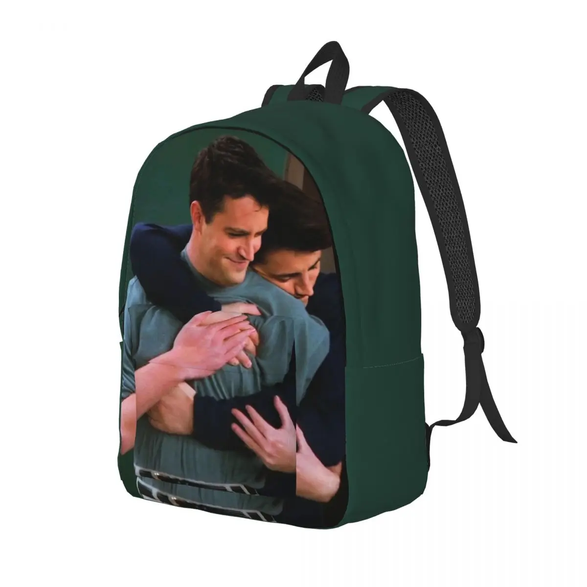 Matthew Perry Friends Backpack for Men Women Teenage High School Business Daypack College Shoulder Bag Sports