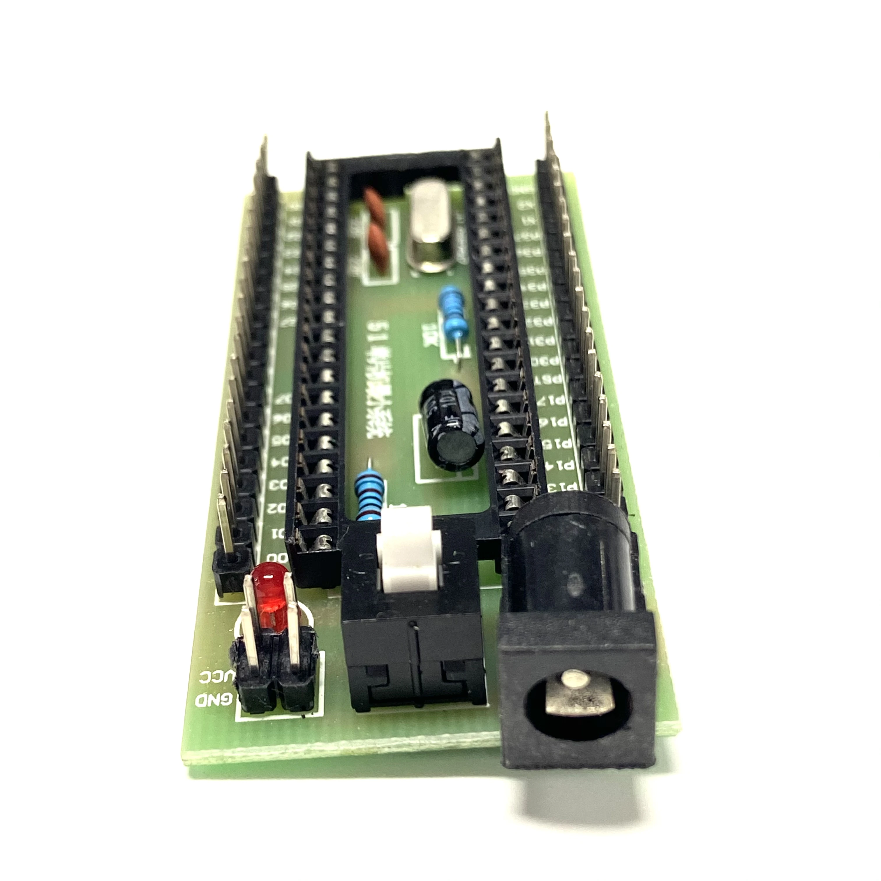 51 MCU Minimum System Board STC89C52 AT89S52 Development Board Learning Board 40P Locking Seat DIY Experimental Board Module