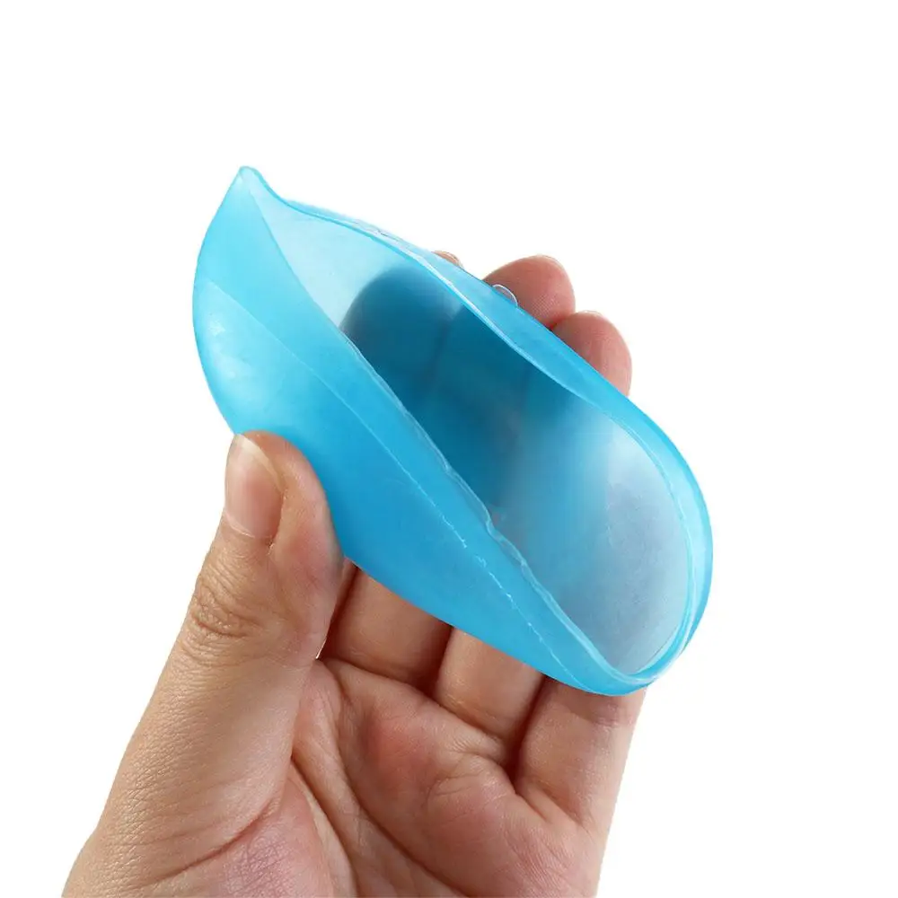 2pcs Waterproof Silicone Ear Cover Reusable Blue Hairdressing Ear Cover Perm Oil Baking Perm Earmuffs