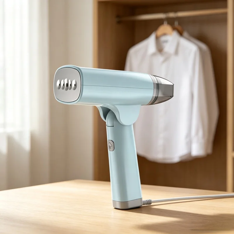 Portable Handheld Clothes Steamer, Mini Hanging Steam Iron Electric Ironing Machine for Home Student Dorm Travel Use