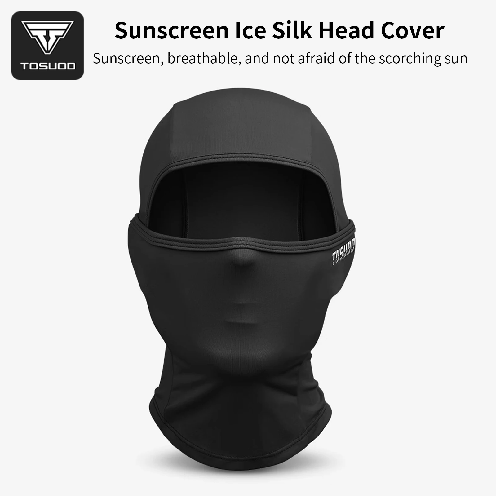 TOSUOD Riding Mask Sunscreen Sun Hat Quick-drying Breathable Face Cover Bike Wind Protection Balaclava  Hat Scarf Hood