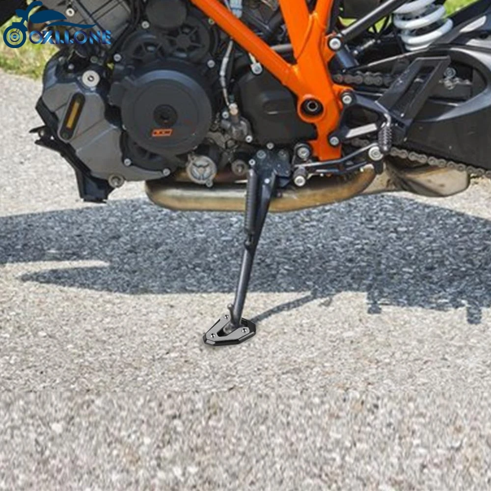 Motorcycle For 1290 Super Duke GT 1290 Superduke GT 2016-2022 2023 Side Stand Pad Plate Kickstand Enlarger Support Extension