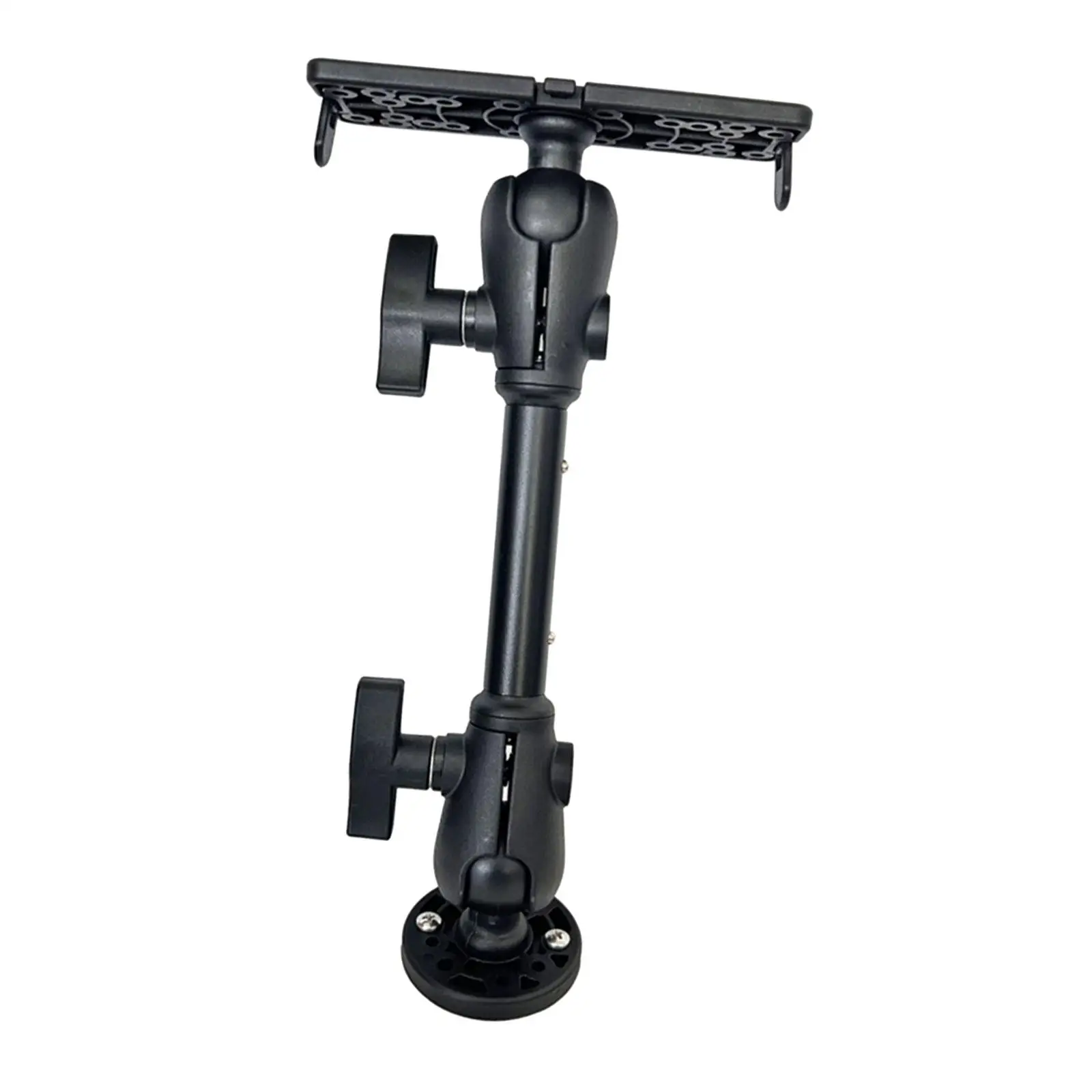 Fish Finder Mount Accessories Support Adjustable 360 Degree Rotation Fishfinder Mounting Bracket Boat Fishfinder Mount for Canoe
