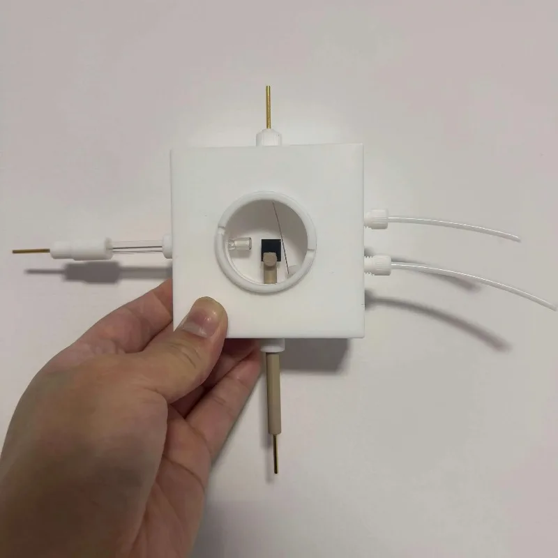 10 مل في - خلية التحليل الكهربائي Situ Raman مع مكونات PTFE - معدات كهروكيميائية عالية الجودة #5