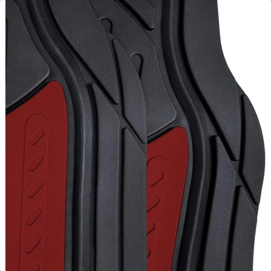 Car Floor Mats HeavyDuty Rubber Floor Mats for Cars Universal Fit Full Set Trimmable Automotive Floor Mats Climaproof Floor Mat