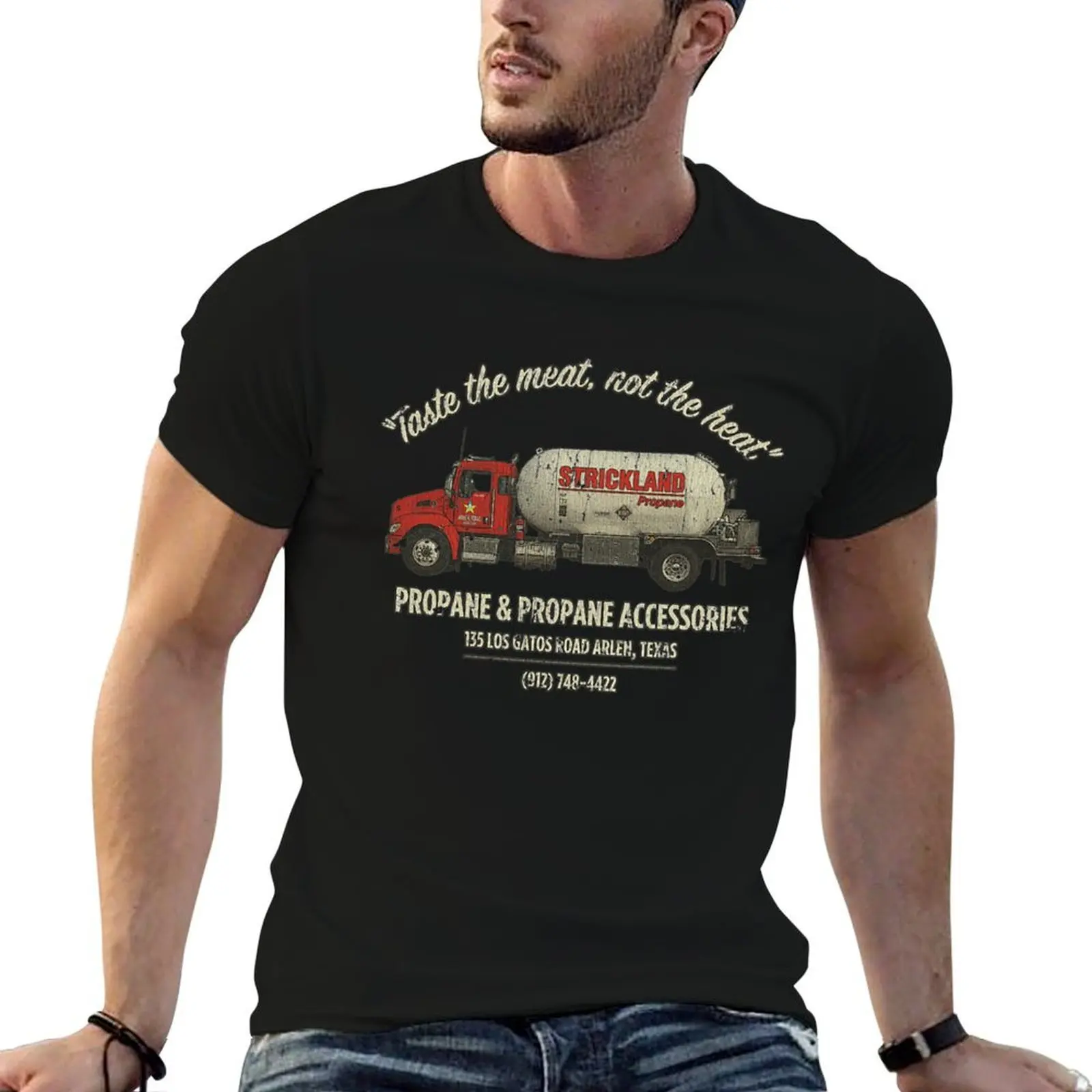 

King Of The Hill T-Shirt cotton t shirt man black cotton t-shirt plain for man package T-Shirt