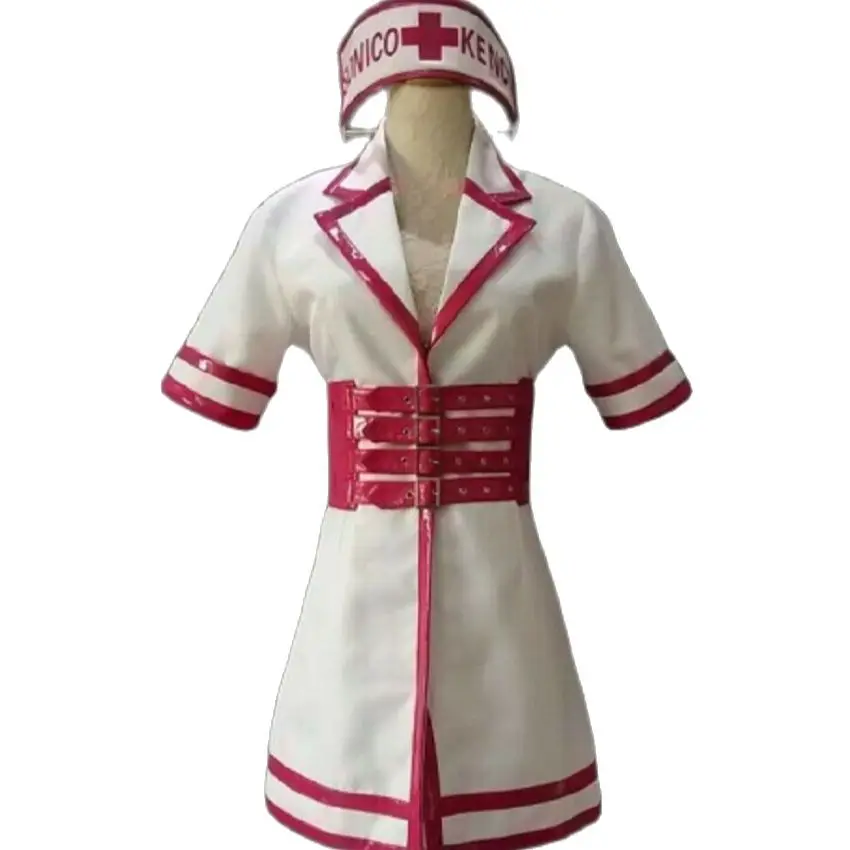 

Hot Game Cosplay Sexy Nurse Outfit Sonico Dress Suit Service Adult Custom Carnival Halloween Costume