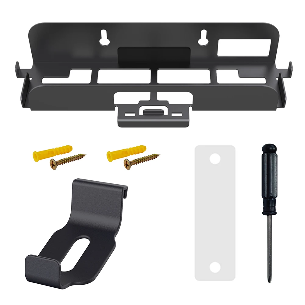 Wall Mount Bracket Display Stand Base with Controller Holder Wall Hanging Storage Rack for Nintendo Switch 2 Console & Accessory