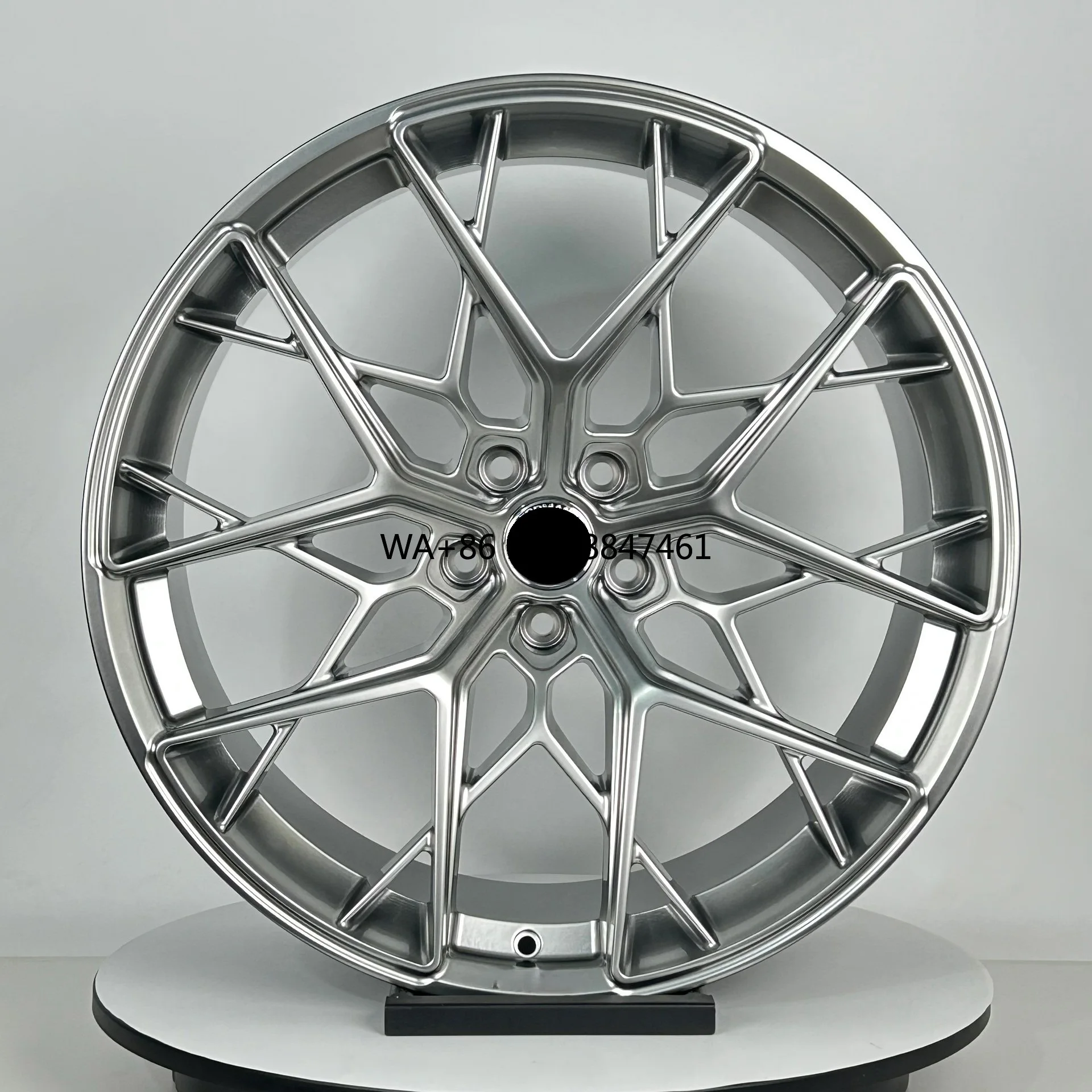 

Custom Passenger Car Silver Wheels 17-24 Inch Alloy Forged Rims Monoblock 5x114.3 5x120 for All Size for bbs audi