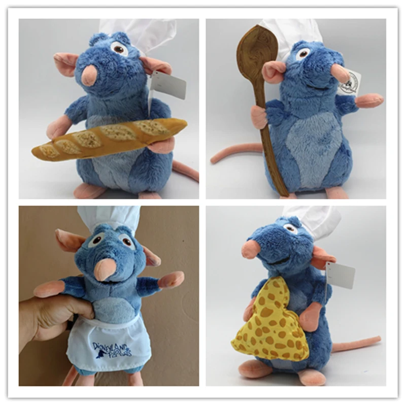 

1piece 30cm Disney Ratatouille Remy Mouse Plush Toy Soft Stuffed Animals Kids Toys for Children Gifts