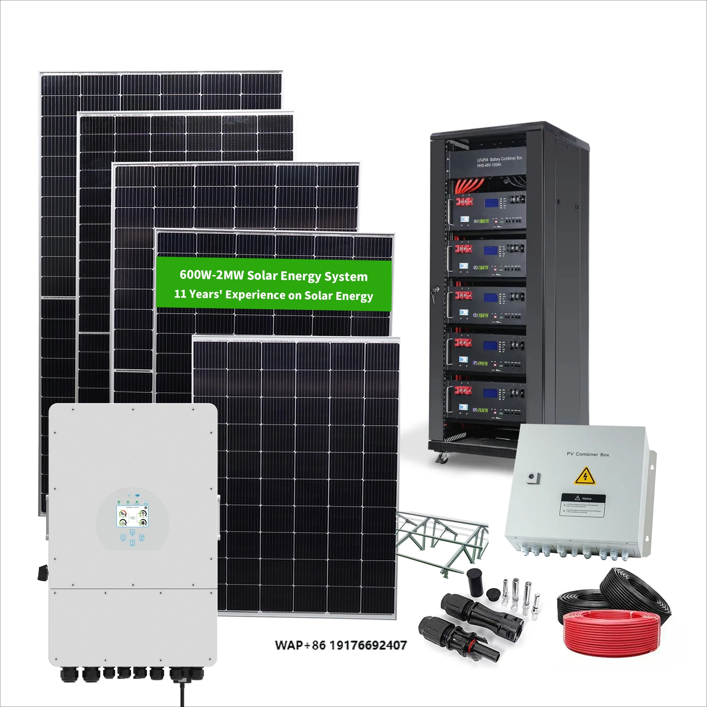 Wholesale Modern Outdoor Hybrid Solar System Portable Solar and Wind Turbine Hybrid System for Agriculture