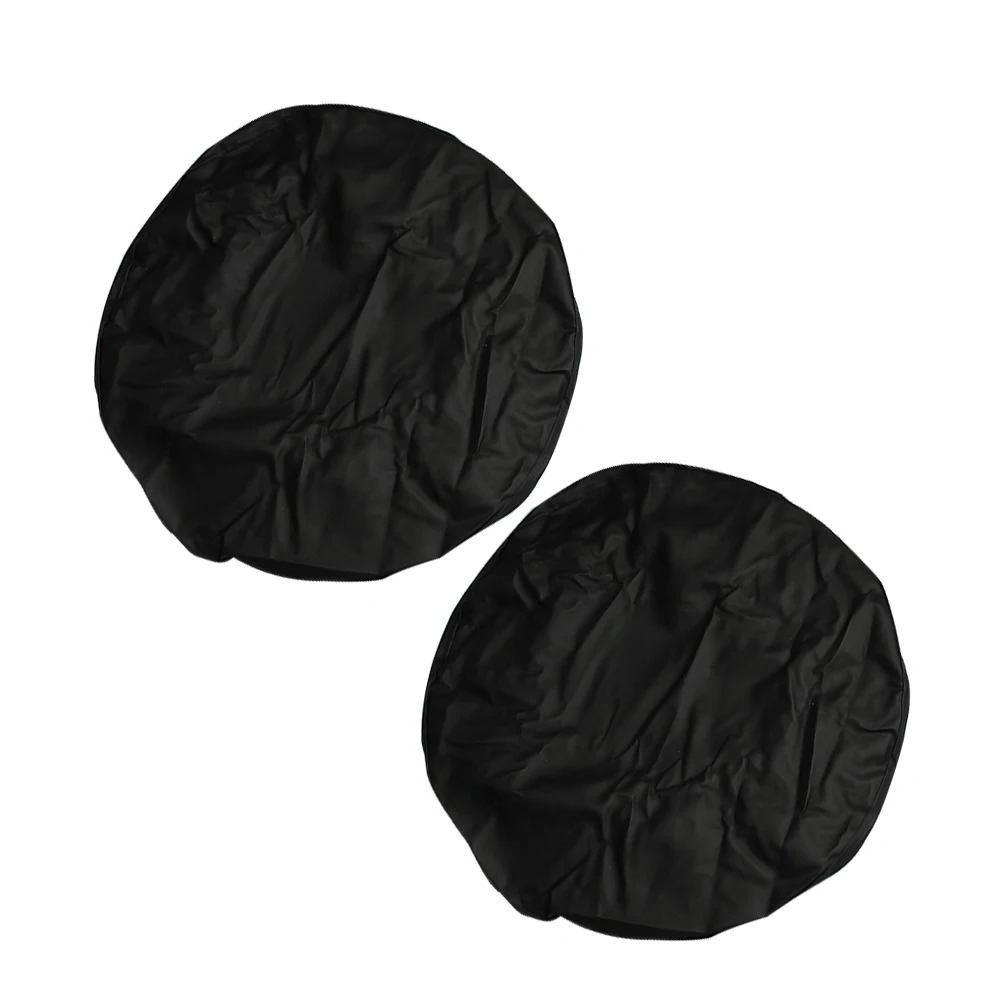 

2Pcs Spare Tire Cover Car Wheel Covers for RV Trailer Heavy Duty Elastic Protector Camping Accessories