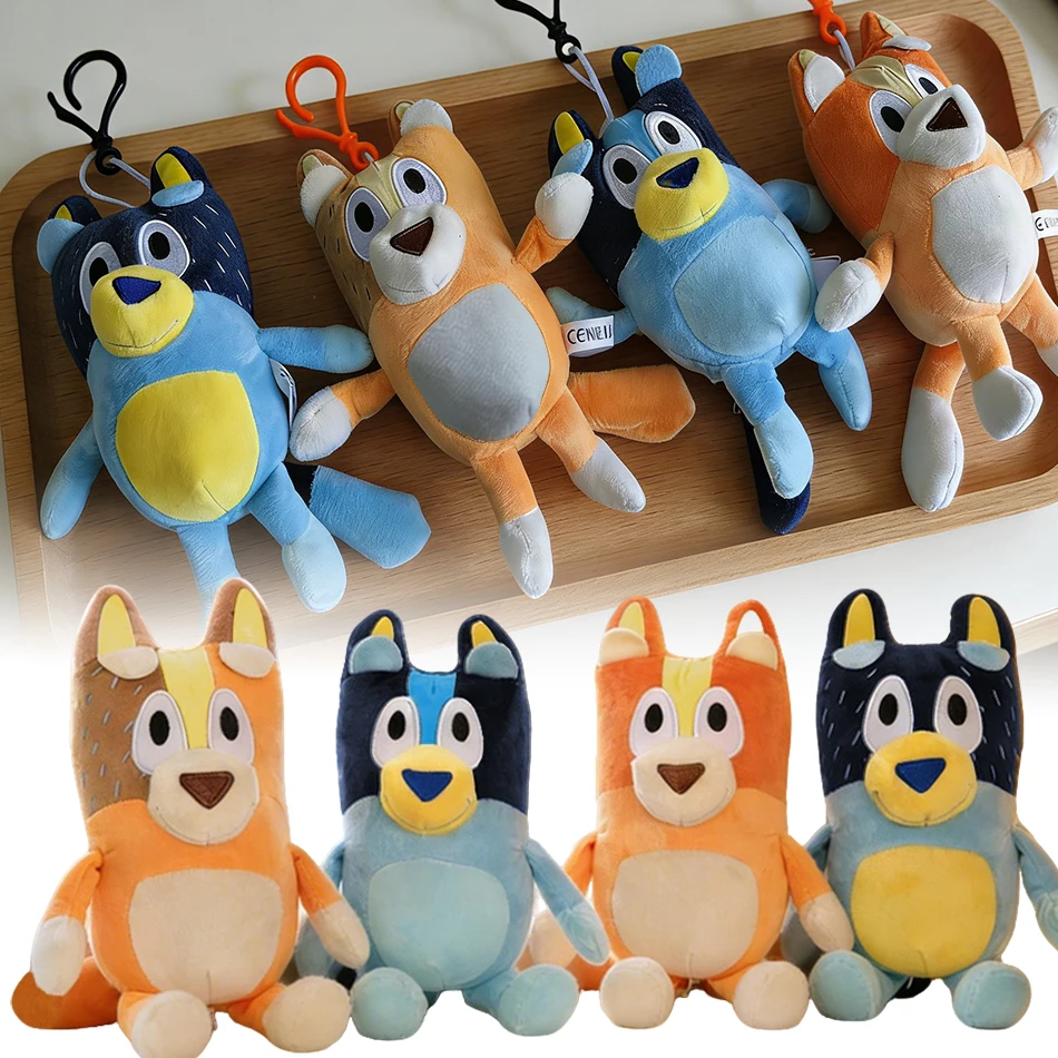 

ГОРЯЧАЯ РАСПРОДАЖА! Плюшевые игрушки Bluey Dog Bingo Family: мягкие мультяшные собачки, куклы, подарки на день рождения и Рождество для всей семьи Blue-Y Bingo!! !