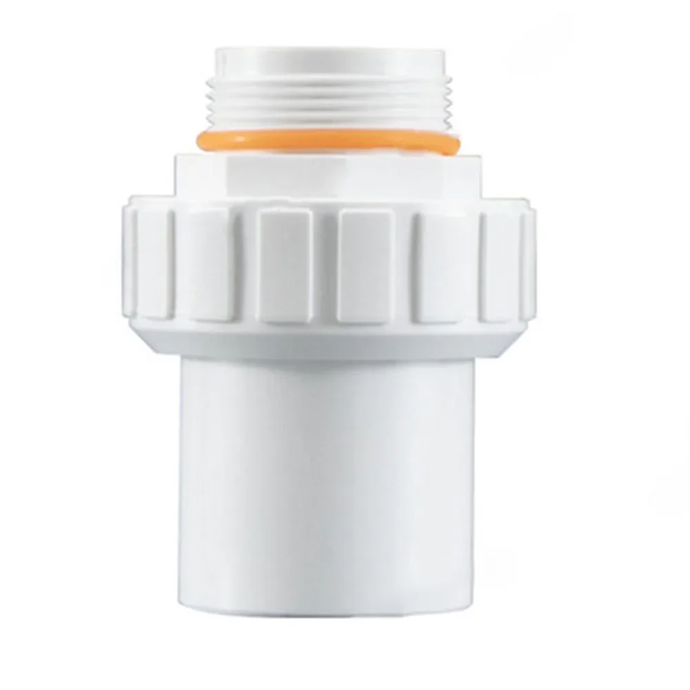 Adjustable Sand Tank Water Pipe With Threaded Unions PVC Material For Swimming Pool Connections In 1 5 And 2 Inch Sizes